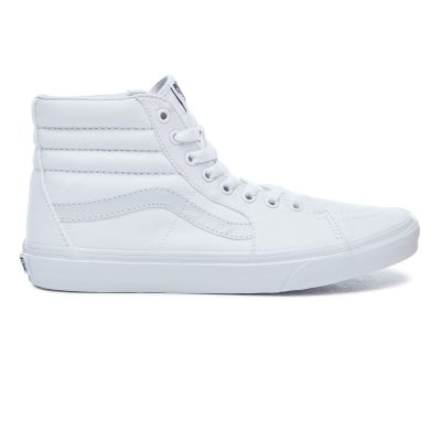 Vans Sk8-Hi - Kadın Bilekli Ayakkabı (Beyaz)